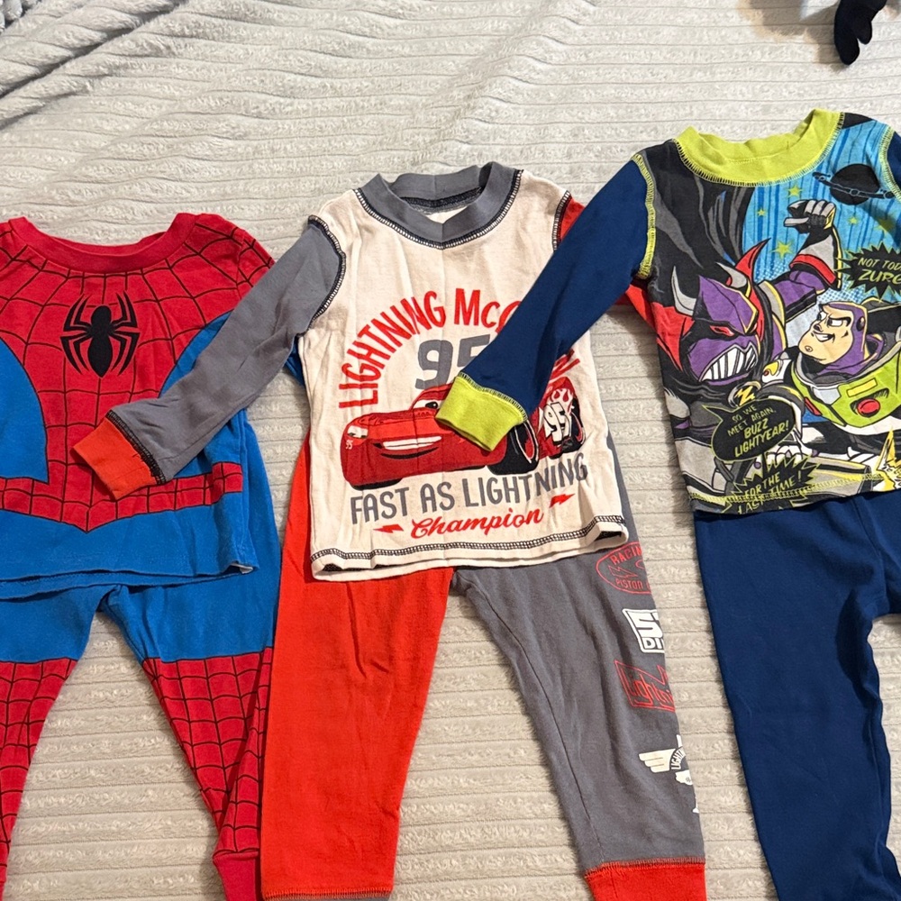 Disney Kids Pajama Set - All 3 $20